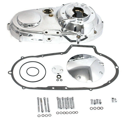 Motorshop #65010 - Chrome Outer Primary Cover Kit