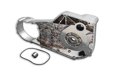 Motorshop - Chrome Inner Primary Cover Assembly