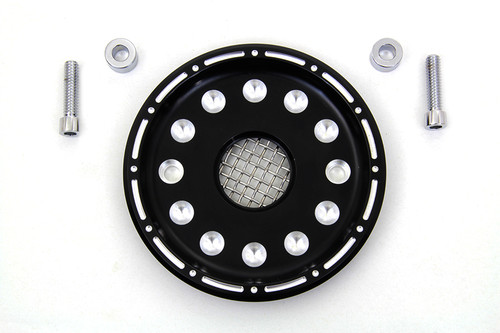 Motorshop #351759 - Outlaw Black Pulley Cover Kit