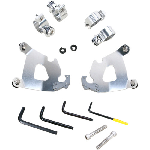 Memphis Shades #MEK1996 - Cafe Mounting Kit - Polished - XL1200X
