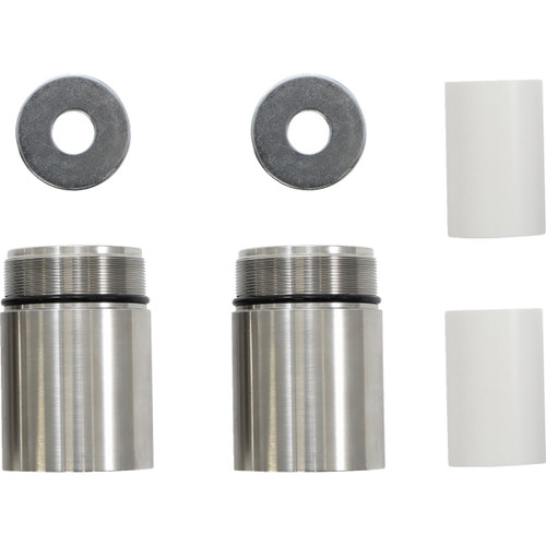Cycle Visions #CV7114 - Fork Tube Extensions - 49 mm - Extends +2" - Chrome