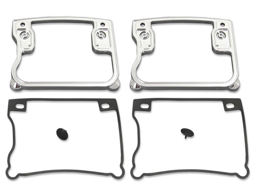 Motorshop #78392 - Rocker Box Cover D-Ring Set Chrome