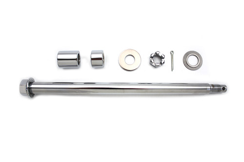 V-Twin - Chrome Rear Axle Kit