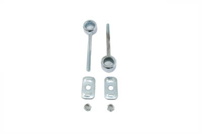V-Twin #76773Z - Zinc Rear Axle Adjuster Set