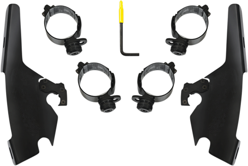 Batwing - Mounting Kit - Black - FLSB