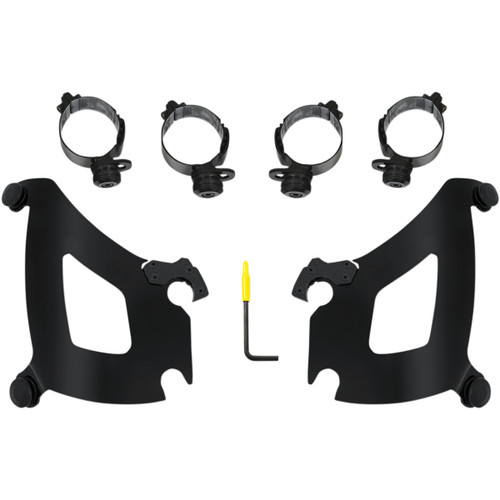 Memphis Shades #MEB2045 - Bullet Mounting Kit - Black - FLSB