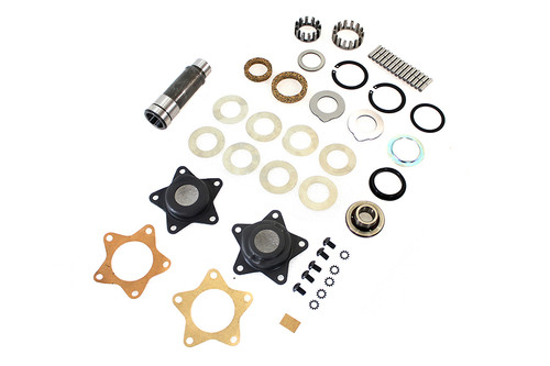 V-Twin #78503 - Replica Wheel Hub Bearing Kit Parkerized