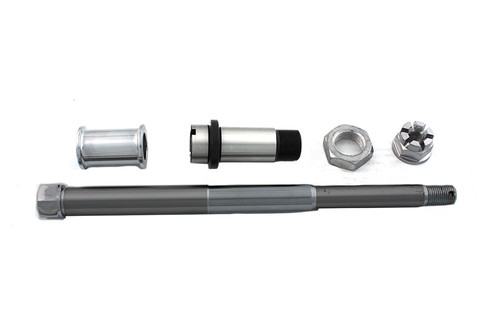 V-Twin #63042C - Chrome Front Axle Kit