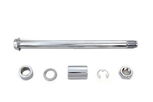 V-Twin #339177 - Chrome Rear Axle Kit