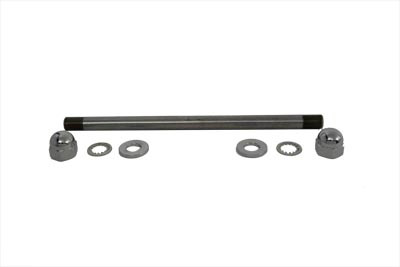 V-Twin - Chrome Rear Axle Kit Acorn Type