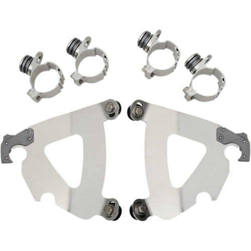 Memphis Shades #MEK2030 - Road Warrior Mounting Kit - Polished - FXD
