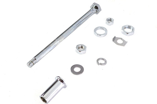 V-Twin #16-0267 - Chrome Rear Axle Kit