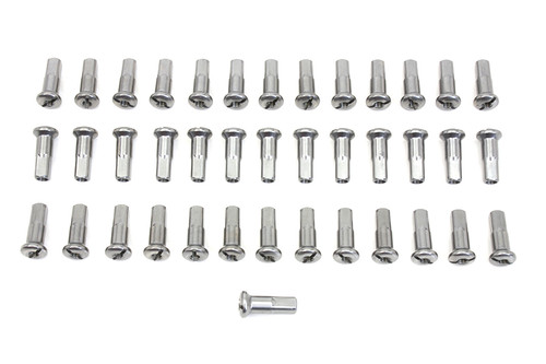 V-Twin #45-0160R + CAD - Spoke 40 Piece Cadmium Nipple Set