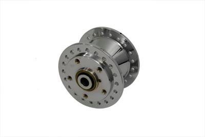 V-Twin #71201 - Chrome Front Wheel Hub