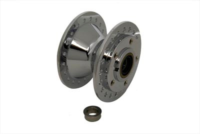 V-Twin #70904 - Chrome Front Wheel Hub