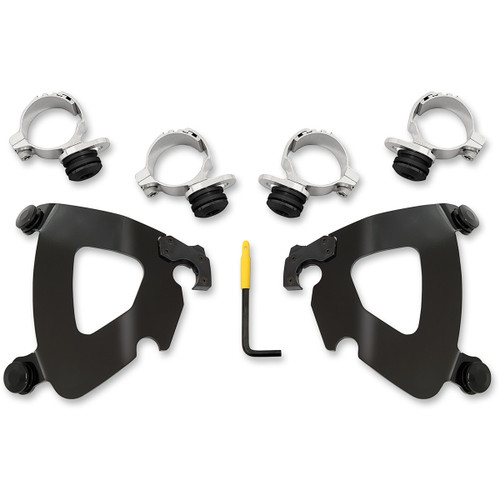 Memphis Shades #MEB2024 - Gauntlet Mounting Kit - Black - Scout