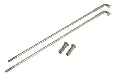 V-Twin #71585 - Stainless Steel 19 inch Spoke Kit