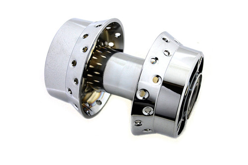 V-Twin #76837ABS - Rear Wheel Hub Chrome