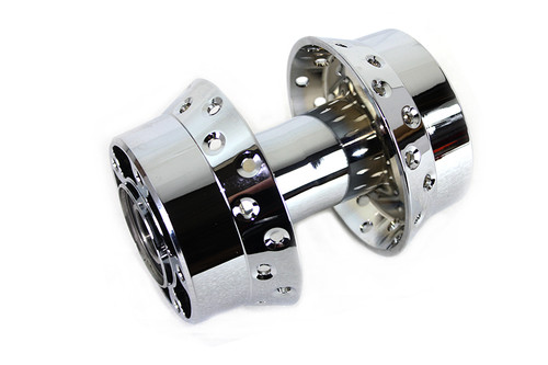 V-Twin #76919ABS - Front Wheel Hub Chrome
