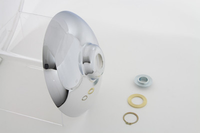 V-Twin - Chrome Front Hub Cap Kit