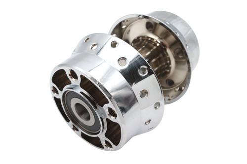 V-Twin - Factory Sample Chrome Rear Wheel Hub 3/4 inch Bearings