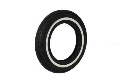 Coker Tire #63523 - Replica Super Eagle 5.00 X 16 inch Narrow Whitewall