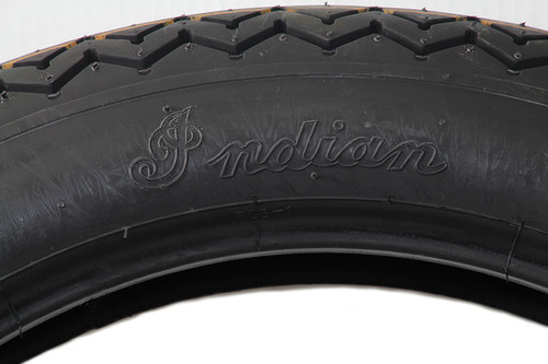 Coker Tire #73333 - Firestone Replica 4.00 X 18 inch Indian Script