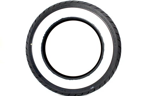 Dunlop #0306-0467 - Dunlop American Elite 140/90B x 16 Wide Whitewall Tire