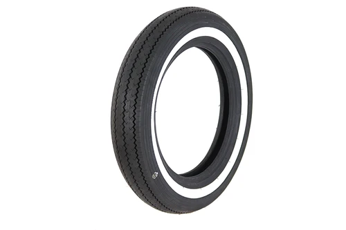 Vee Rubber #16-3002 - VeeMoto MT90-16 Whitewall Tire