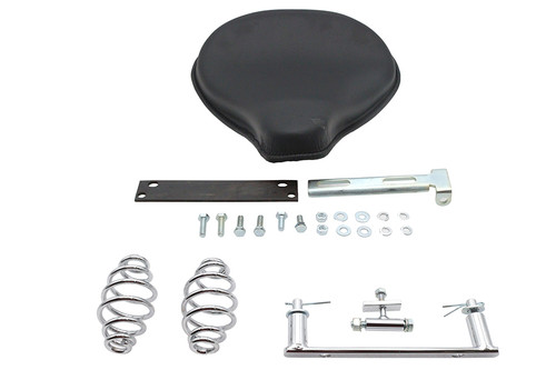 Corbin Gentry - Black Leather Solo Seat and Mount Kit