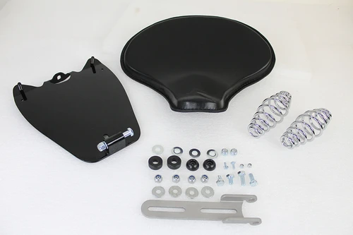 Corbin Gentry - Indian Scout Leather Solo Seat Kit Black