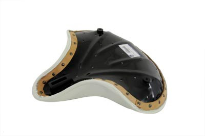 Corbin Gentry - Corbin Gentry White Leather Deluxe Solo Seat