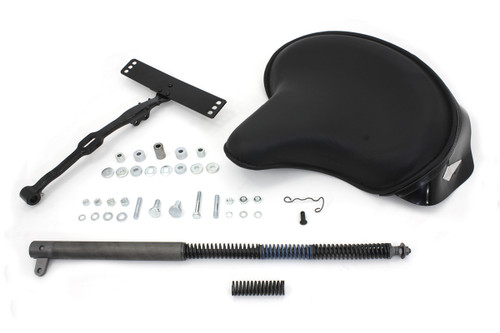 Corbin Gentry - Black Leather Deluxe Solo Seat Kit