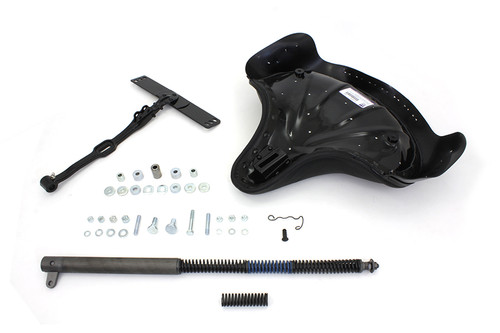 Corbin Gentry - Black Leather Deluxe Solo Seat Kit