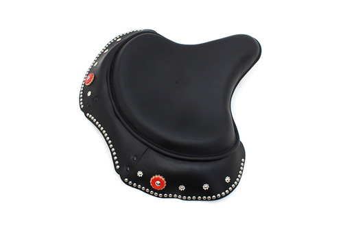 Corbin Gentry - Black Leather Early Style Solo Seat
