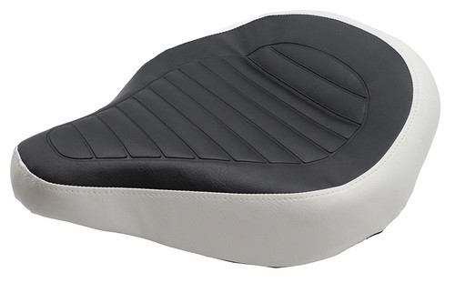 V-Twin - Retro Glide King Solo Seat Black