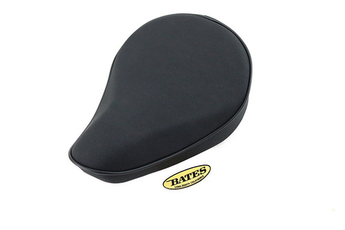 V-Twin #77159S - Black Suede Solo Seat Small Pan