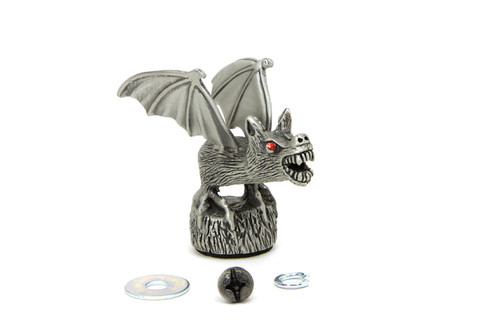 V-Twin - Bat Front Fender Tip Ornament Chrome