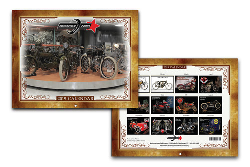 V-Twin - 2019 Motorcyclepedia Museum Calendar