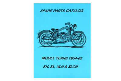V-Twin #9867 - Spare Parts Book for 1954-1965 XL