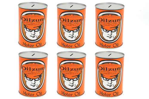 V-Twin #68300 - Oilzum Oil Can Coin Bank Set