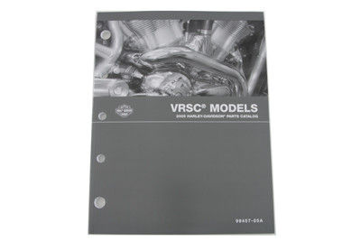 OE #99457-05 - OE Factory Spare Parts book for 2005 VRSC