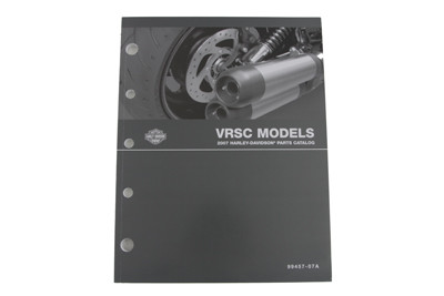 OE #99457-07 - OE Factory Spare Parts Book for 2007 VRSC
