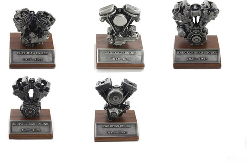 V-Twin - Pewter Motor Model Set