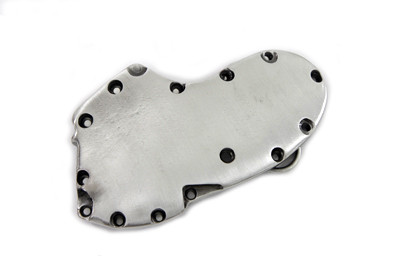 V-Twin - Flat Side Shovelhead Cam Cover Belt Buckle