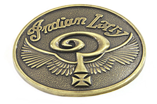 V-Twin - Indian Larry Oval Belt Buckle