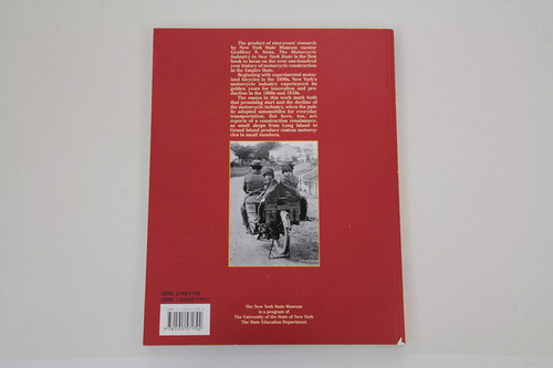 - inchThe Motorcycle Industry In New York State inch Book