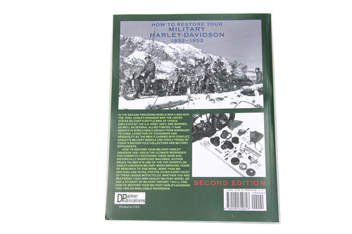 DP Publications - inchHow to Restore Your Military Harley-Davidson 1932-1952