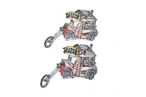 V-Twin #68144 - Cycle Shack Exhaust Patches