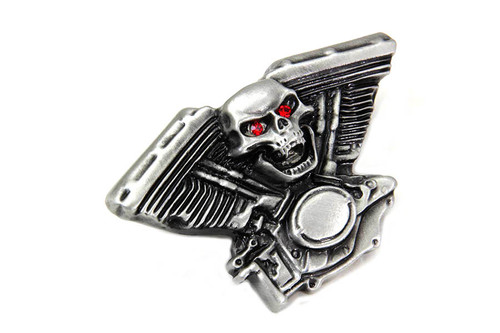 V-Twin - Skull Lapel Pin Set